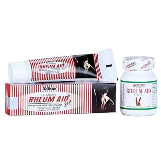 Bakson's Homeopathy Rheum Aid Gel & Tablet - Classic Derma