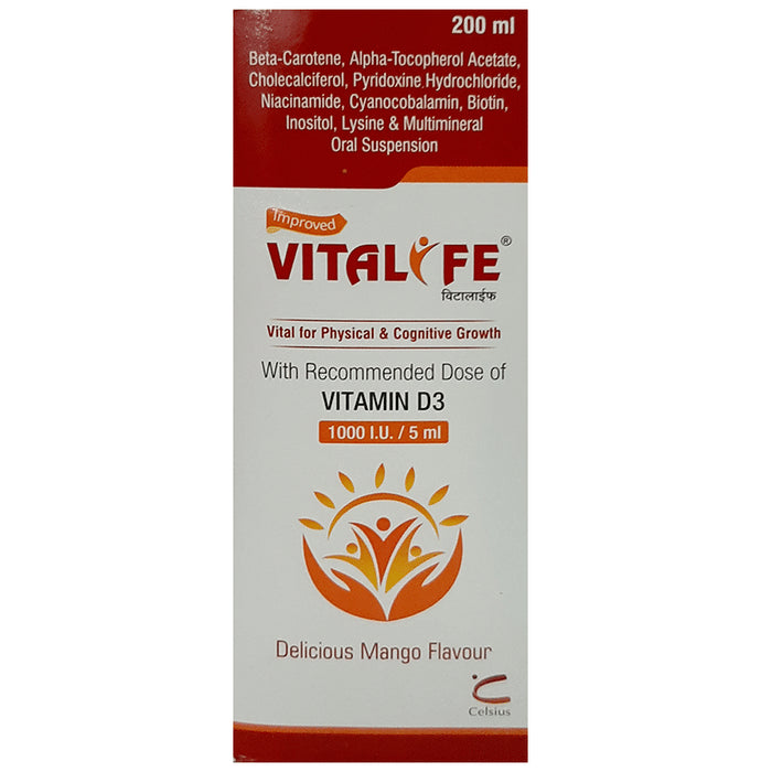 Vitalife Delicious Mango Oral Suspension - Classic Derma