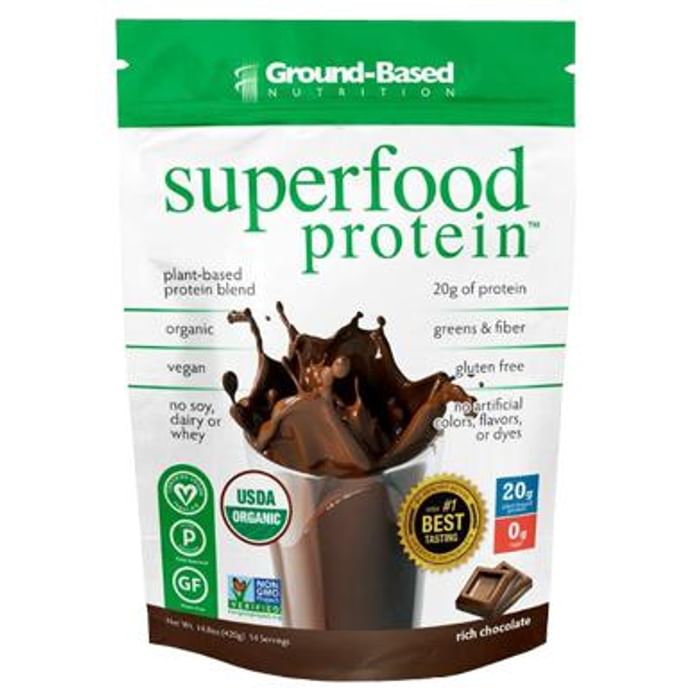 Ground Based Nutrition Superfood Protein Rich Chocolate - Classic Derma
