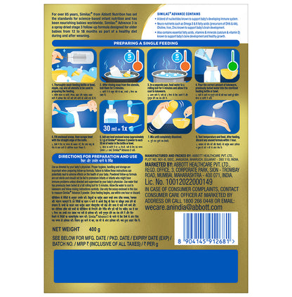 Similac Advance Stage 3 Follow-Up Formula (12 to 18 months)