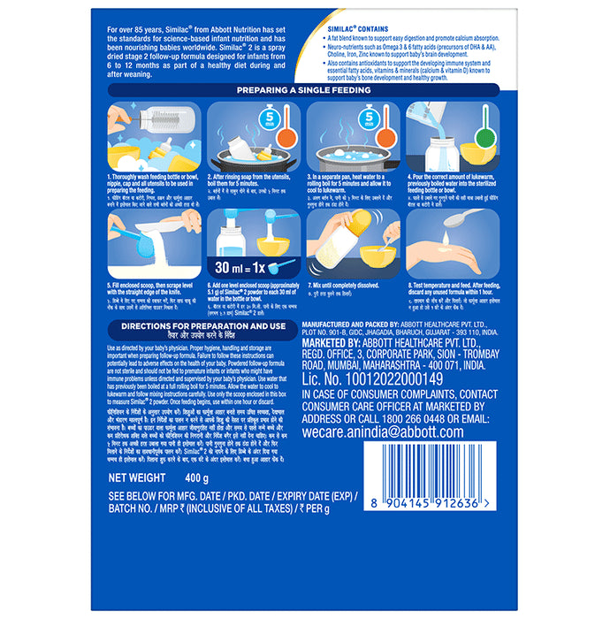 Similac Stage 2 Follow-Up Formula (6 to 12 months)