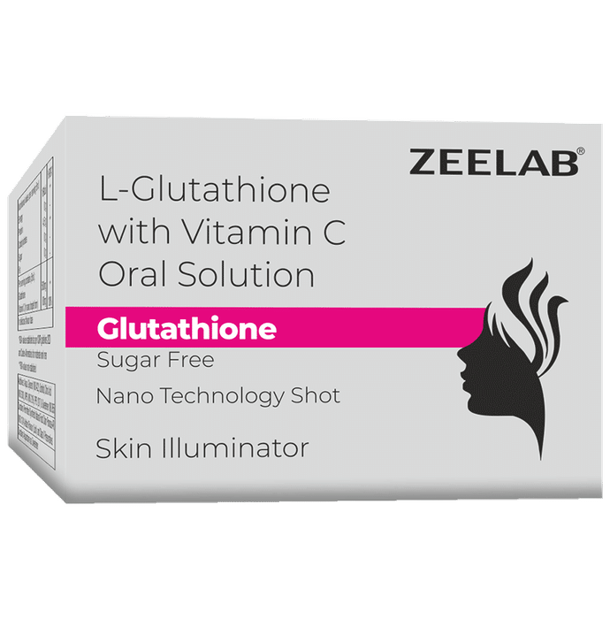 Zeelab Glutathione Oral Solution Sugar Free - Classic Derma
