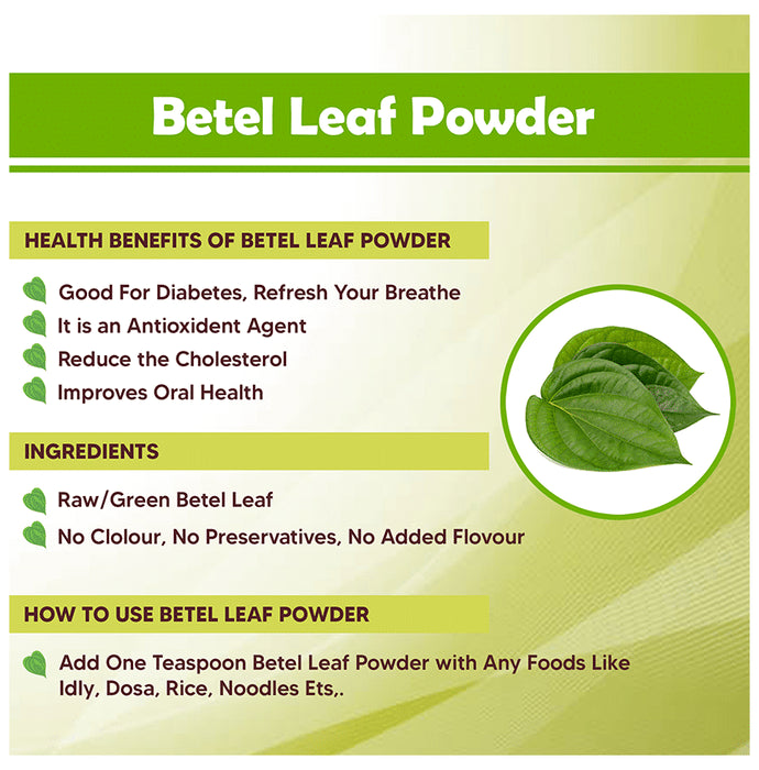 Simply Earth Betel Leaf Powder
