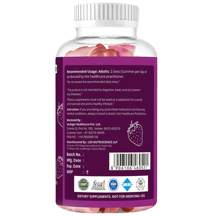 Simply Herbal Hair Vitamin Gummies with Biotin