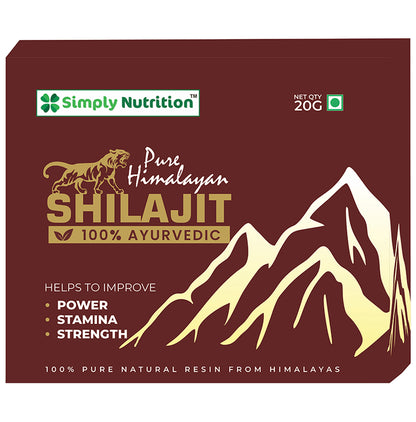 Simply Nutrition Pure Himalayan Shilajit