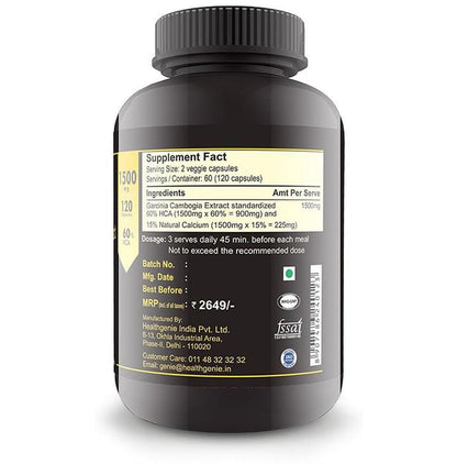 Sinew Nutrition Garcinia Cambogia Extract 1500mg Capsule