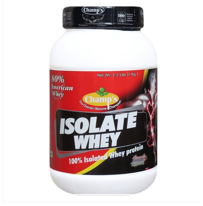 Champ's Isolate Whey Protein Powder Vanilla - Classic Derma