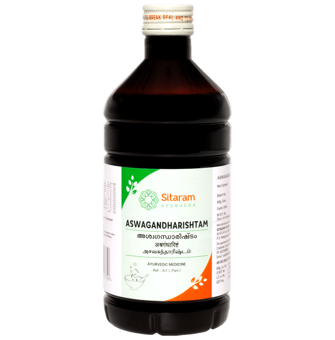 Sitaram Ayurveda Ashwagandharishtam - Classic Derma