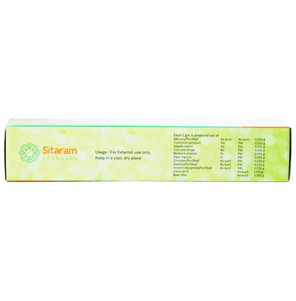 Sitaram Ayurveda Rasothamadi Lepam (15gm Each)