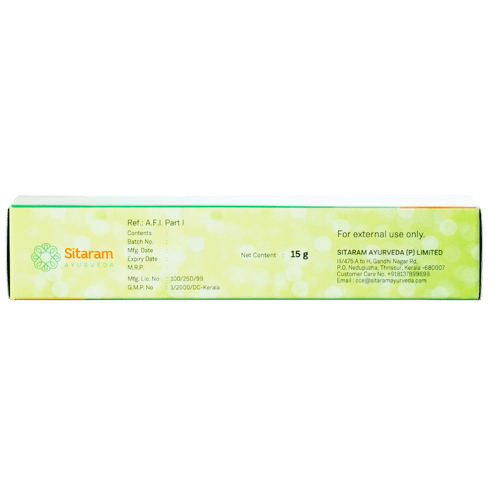 Sitaram Ayurveda Rasothamadi Lepam (15gm Each)