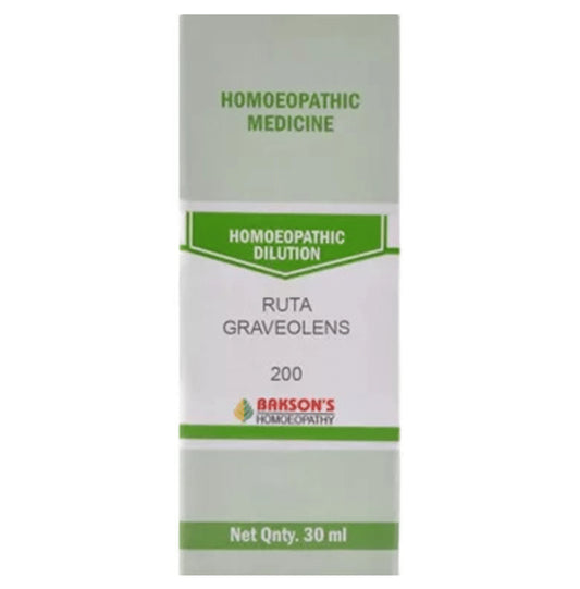 Bakson's Homeopathy Ruta Graveolens Dilution 200 - Classic Derma