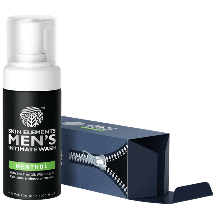 Skin Elements Men's Intimate Wash Menthol - Classic Derma