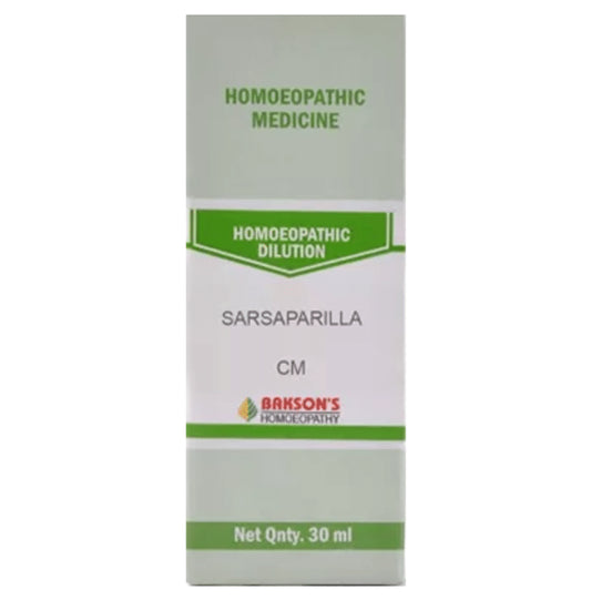 Bakson's Homeopathy Sarsaparilla Dilution CM - Classic Derma