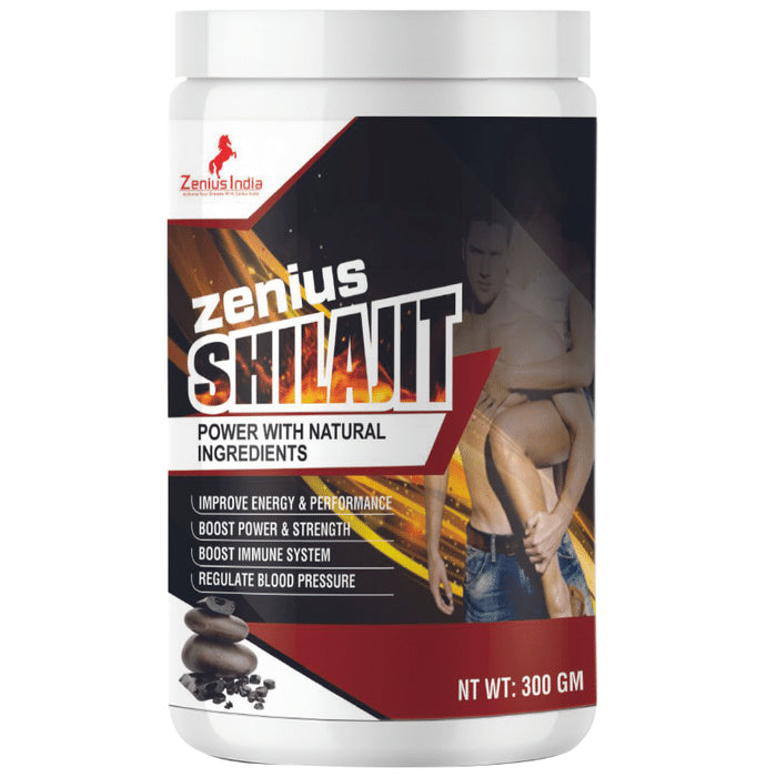 Zenius Shilajit Powder for Sexual Stamina, Power & Performance - Classic Derma