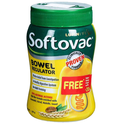 Softovac Bowel Regulator Powder with Dabur Honey 20gm Free