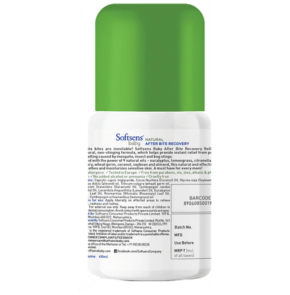 Softsens Baby Natural After Bite Recovery