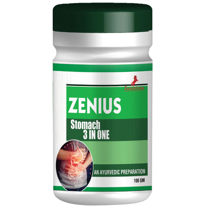 Zenius Stomach 3 in One Powder for Acidity & Gas Relief - Classic Derma