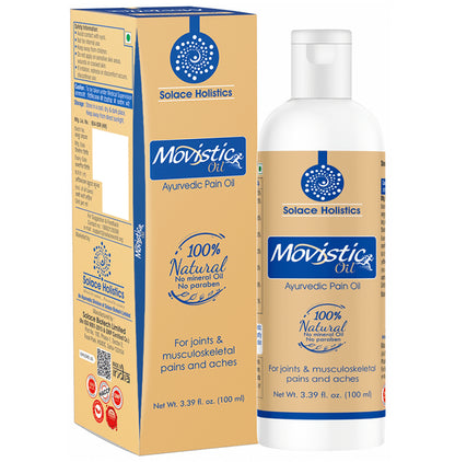 Solace Holistics Movistic Ayurvedic Pain Oil - Classic Derma