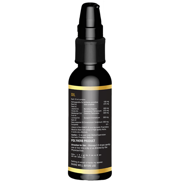 Zenius Xtra Power Gold Oil | for Men Performance & Stamina Booster