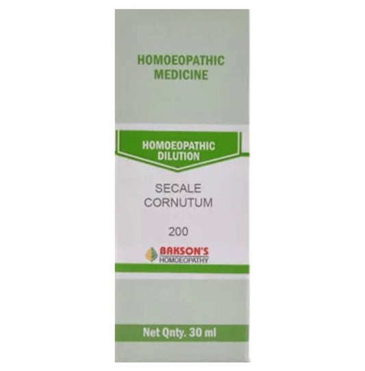 Bakson's Homeopathy Secale Cornutum Dilution 200 - Classic Derma