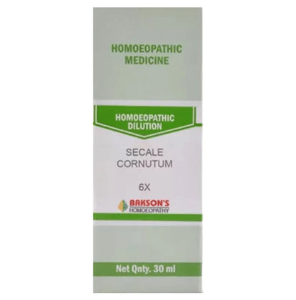 Bakson's Homeopathy Secale Cornutum Dilution 6X - Classic Derma