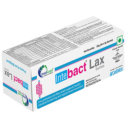 Intebact Lax Sachet (5gm Each) - Classic Derma