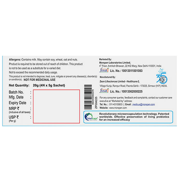 Intebact Lax Sachet (5gm Each)