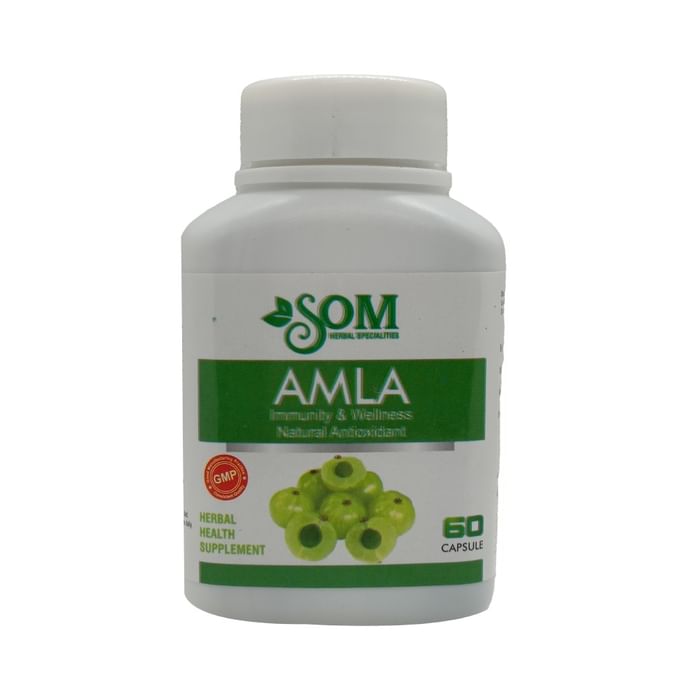 Som Herbal Specialities Amla Capsule - Classic Derma