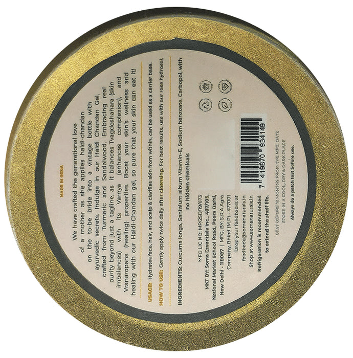 Soma Naturals Haldi Chandan Gel