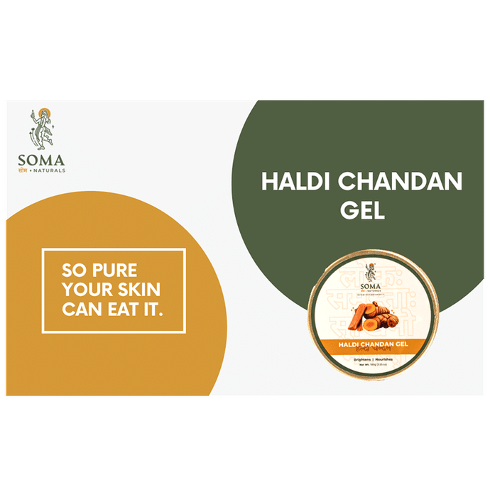 Soma Naturals Haldi Chandan Gel