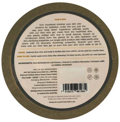 Soma Naturals Rose Gel