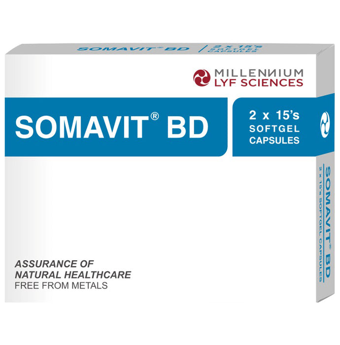 Somavit BD Softgel Capsule (30 Each) - Classic Derma
