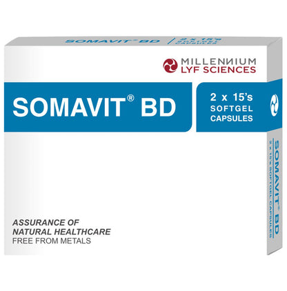 Somavit BD Softgel Capsule (30 Each) - Classic Derma