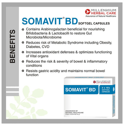 Somavit BD Softgel Capsule (30 Each)