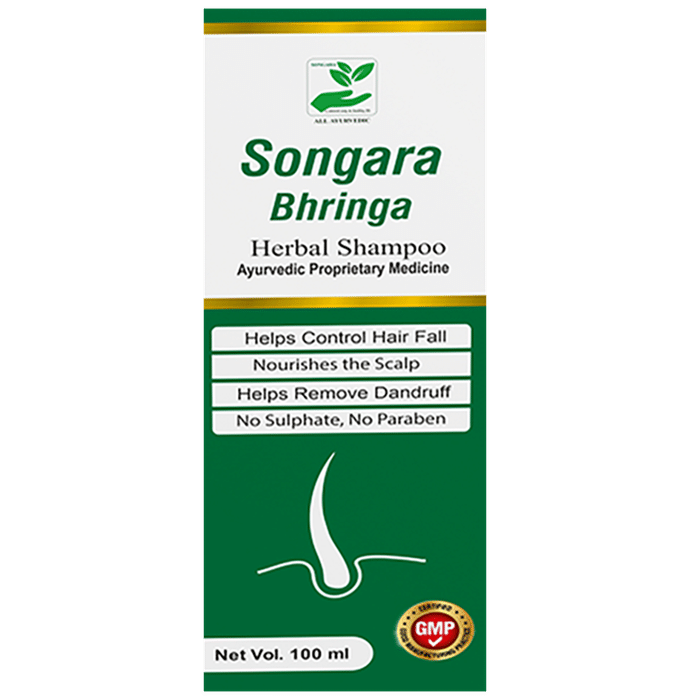 Songara Bhringa Herbal Shampoo - Classic Derma
