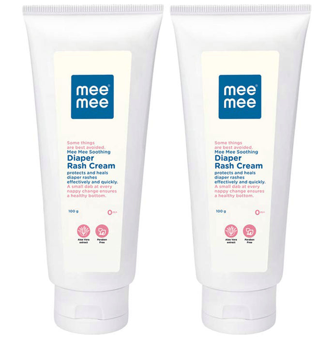 Mee Mee Soothing Baby Nappy Cream (100gm Each) - Classic Derma