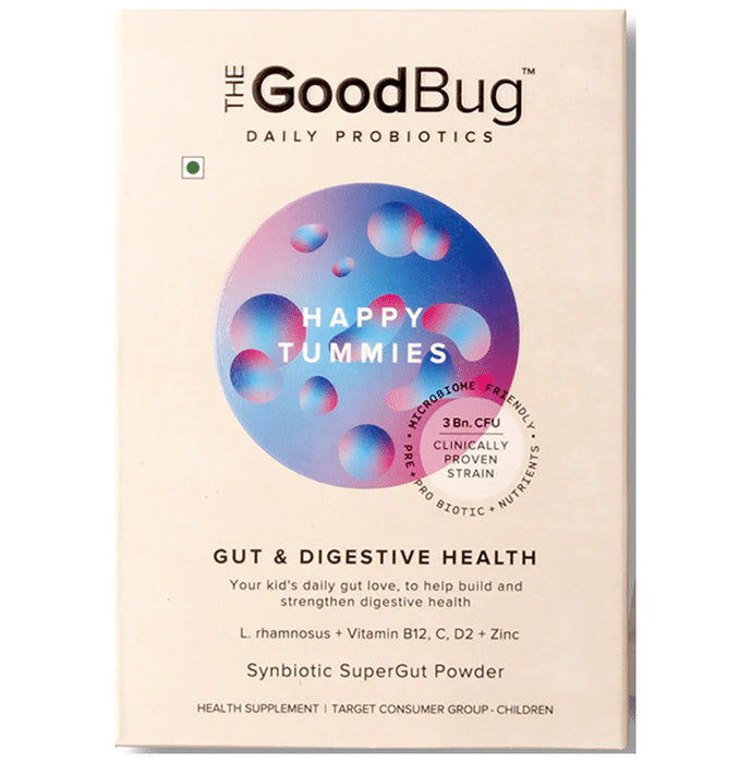 The Good Bug Happy Tummies Powder (1.5gm Each) - Classic Derma