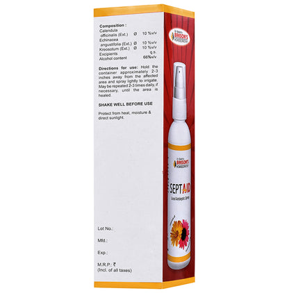 Bakson's Homeopathy Sept Aid Spray