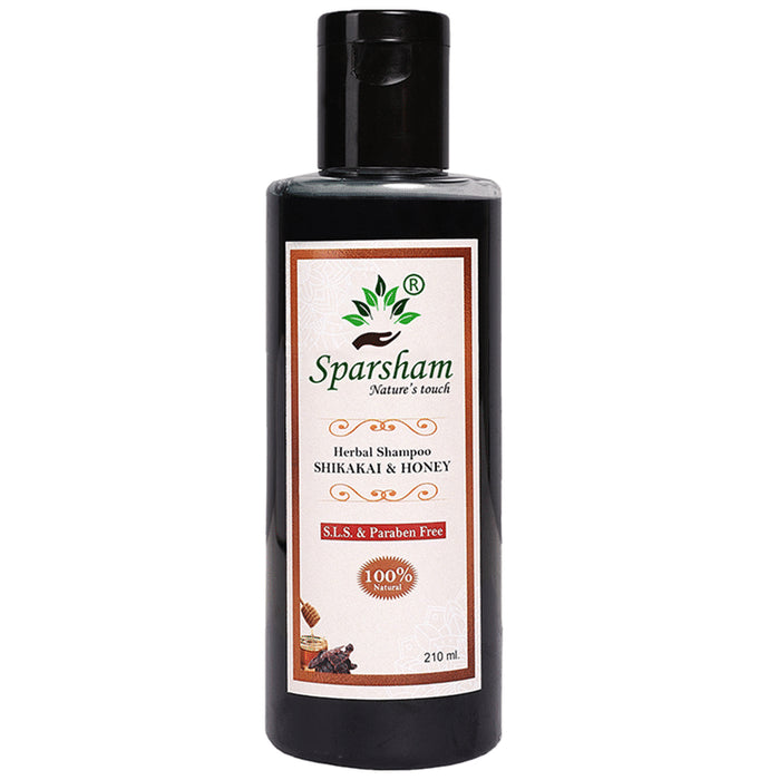 Sparsham Shikakhai And Honey Herbal Shampoo (210ml Each) SLS & Paraben Free - Classic Derma