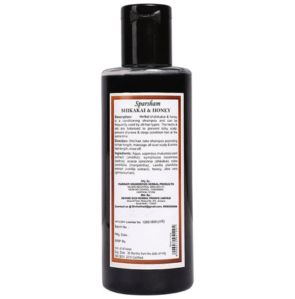 Sparsham Shikakhai And Honey Herbal Shampoo (210ml Each) SLS & Paraben Free