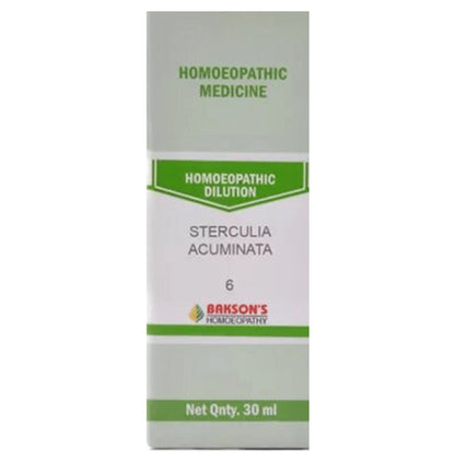 Bakson's Homeopathy Sterculia Acuminata Dilution 6 CH - Classic Derma