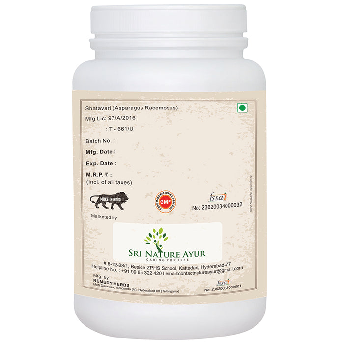 Sri Nature Ayur Shatavari Powder