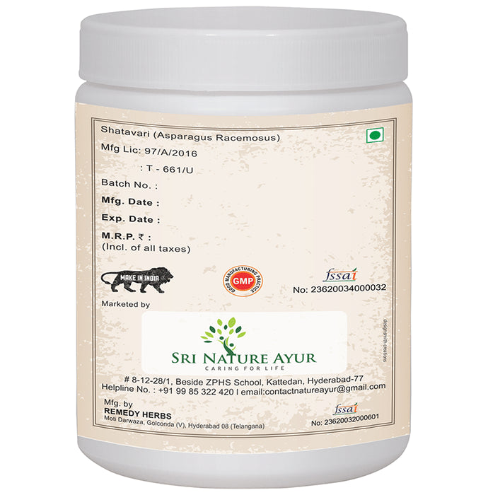 Sri Nature Ayur Shatavari Powder