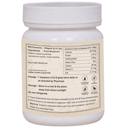 Sri Nature Ayur Shatavari Powder