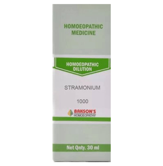 Bakson's Homeopathy Stramonium Dilution 1000 CH - Classic Derma