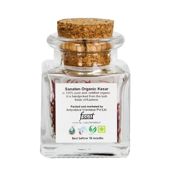 Sanatan Organic Saffron (1gm Each)