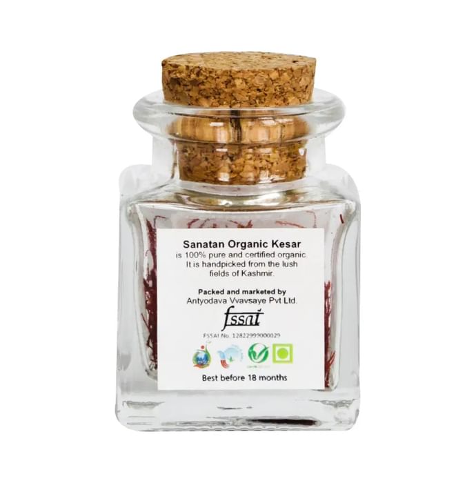 Sanatan Organic Saffron (1gm Each)