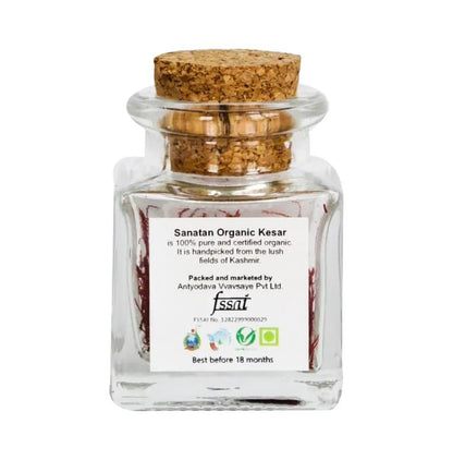 Sanatan Organic Saffron (1gm Each)
