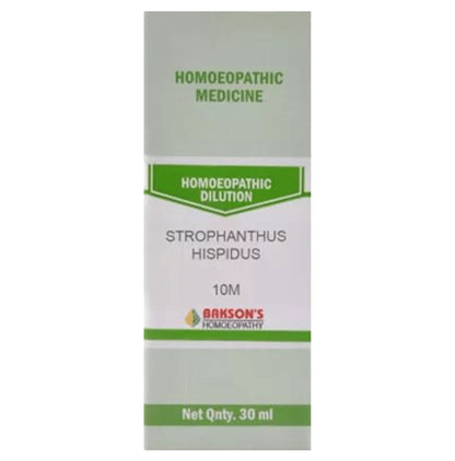 Bakson's Homeopathy Strophanthus Hispidus Dilution 10M - Classic Derma