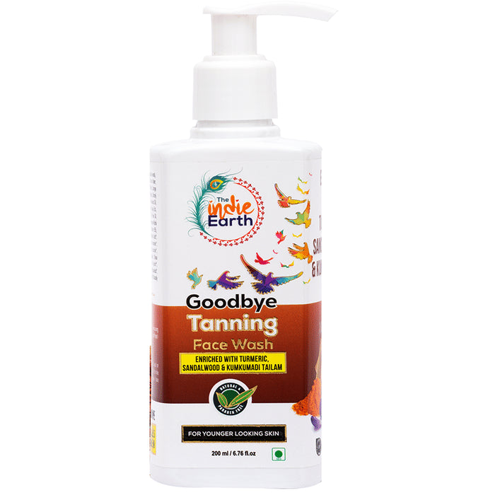 The Indie Earth Goodbye Tanning Face Wash - Classic Derma